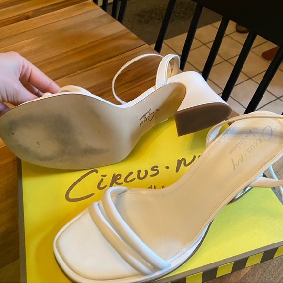 Circus NY by Sam Edelman - Hartlie Bright White Heel - Picture 4 of 5